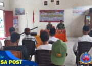 Satgas TMMD Kodim 1506/Namlea Melaksanakan Kegiatan Sosialisasi Tentang Keamanan dan Ketertiban Masyarakat (Kamtibmas) di Desa Hote