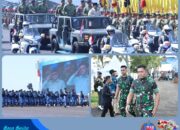 Danlanud Sultan Hasanuddin Hadiri Upacara Gelar Pasukan Operasional dan Kehormatan Militer di Pusdiklatpassus