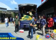 Lanud Sultan Hasanuddin Gelar Gerakan Pangan Murah, Sediakan 7 Ton Beras Murah Untuk Masyarakat