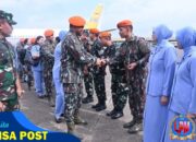 Danlanud Sultan Hasanuddin Sambut Kedatangan Pangkorpasgat