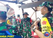 Tim Wasev Tinjau TMMD 125 Kodim 1506/Namlea Kabupaten Buru Selatan