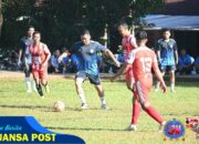 Laga Persahabatan, Lanud Sultan Hasanuddin dan Kosek II Gelar Pertandingan Sepak Bola