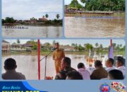 Lomba Perahu Bidar Meriahkan HUT RI ke 80, Tantangan Peserta: Adu Cepat dan Lawan Arus Sungai