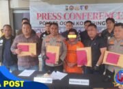 Tipikor Polres OKI Mengamankan Mantan Kades  Lirik Tersandung Kasus Korupsi Dana Desa