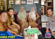 Sambangi Guru di Sekolah, Personil Polsek Cikijing Ajak Jaga Harkamtibmas di Lingkungan Sekolah