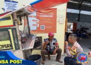 Bhabinkamtibmas Polsek Maja Jalin Komunikasi Dengan Warga Demi Harkamtibmas Yang Kondusif dan Sosialisasikan Koperasi Merah Putih