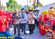Wakili Bupati Kasmarni, Kadisparbudpora Kab.Bengkalis Letakkan Tiang Pertama Pembangunan Gedung IKEDA