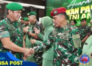 Kasad Terima Laporan Korps, 65 Pati TNI AD Naik Pangkat