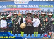 Sukseskan Program Ketahanan Pangan, Dandim 1710/Mimika Hadiri Kegiatan Senator Peduli Ketahanan Pangan