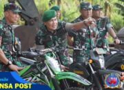 Brigjen TNI Zainul Bahar Lakukan Kunjungan Kerja di Mako Brigif 16/Wira Yudha dan Kodim Kediri