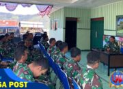 Demi Kelancaran Tugas di Wilayah, Dandim Gelar Jam Komandan Kepada Seluruh Anggota Kodim 1714/Puncak Jaya