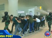 Lanud Sultan Hasanuddin Dukung Penuh Latihan Penanggulangan Keadaan Darurat (PKD) Bandara Sultan Hasanuddin