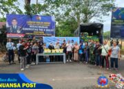 Lanud Sultan Hasanuddin Gelar Gerakan Pangan Murah di Car Free Day, Sediakan 3 Ton Beras SPHP Bulog