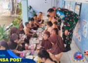 SPPG Lanud Sultan Hasanuddin Salurkan Ribuan Paket Makan Bergizi Gratis
