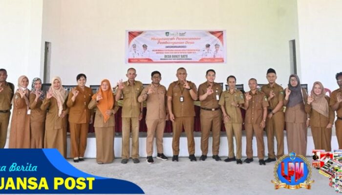 Dorong Prioritas Pembangunan Masyarakat, Camat Bukit Batu Hadiri Musrenbang Desa dan Kelurahan se- Kecamatan Bukit Batu