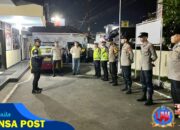 Antisipasi Tindak Kriminalitas, Polsek Cikijing Lakukan Apel Persiapan Patroli KRYD