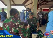 Sambut HUT Ke-80 TNI, Kodim 1710/Mimika Bersama Satuan TNI Se-Garnisun Mimika Gelar Bakti Sosial Donor Darah dan Pengobatan Umum
