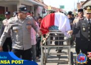 Wakapolres Majalengka Pimpin Upacara Pemakaman Alm.AIPTU Encu Suhara