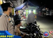 Personil Polsek Cikijing Beri Imbauan Kepada Ojek Pangkalan Agar Waspada Pada Kejahatan Jalanan
