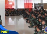 Usai Upacara Bendera, Dandim 1710/Mimika Gelar Jamdan Sampaikan Arahan Kasad Kepada Segenap Prajurit dan PNS Kodim