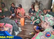 Jelang HUT TNI Ke-80, Babinsa Koramil 1715-07/Suru-Suru Kodim 1715/Yahukimo Melaksanakan Kegiatan Komsos Dengan Masyarakat di Kampung Brimono Distrik Suru-Suru
