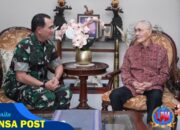 Anjangsana TNI ke Jenderal TNI (Purn) Try Sutrisno: Kita Tidak Boleh Melupakan Persatuan