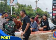 TNI Bergerak Cepat Evakuasi Korban Banjir di Denpasar, Kodam IX/Udayana Kerahkan Ratusan Prajurit