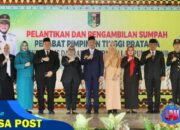 Bupati Lamtim Ela Siti Nuryamah Resmi Melantik Rustam Effendi Sebagai Sekdakab Lampung TImur
