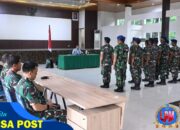 Berikan Efek Jera, Danlanud Sultan Hasanuddin Pimpin Sidang Disiplin Perkara Judi Online