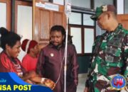 TNI Bersama Pejabat Pemda Laksanakan Anjangsana di RSUD Mulia