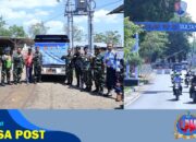 Lanud Sultan Hasanuddin Sapa Warga Melalui Patroli, Ajak Jaga Keamanan dan Ketertiban
