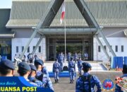 Lanud Sultan Hasanuddin Gelar Upacara 17-an, Pangkoopsudnas : Kembangkan Sikap Adaptif dan Tingkatkan Kesiapsiagaan serta Profesionalisme