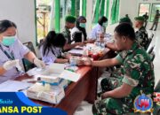 Sambut HUT TNI Ke-80, Kodim 1715/Yahukimo Gelar Donor Darah