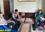 Dialogis Dengan Perangkat Desa Jagasari, Personil Polsek Cikijing Sampaikan Pesan Kamtibmas
