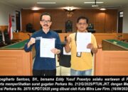 Soegiharto Santoso Minta Mahkamah Agung Selamatkan Marwah Peradilan dari Rekayasa Hukum Sistematis