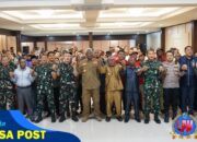 Hadiri Rapat Forkopimda, Dandim 1710/Mimika: Kita Semua Sepakat Mimika Aman Dan Damai
