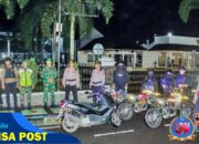 Jaga Stabilitas Keamanan, Polres Ciamis Gelar Patroli Gabungan Pascademo