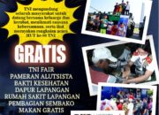 Pesta Rakyat – TNI Fair jelang HUT ke-80 TNI di Monas