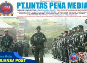 Kodim 1714/Puncak Jaya dan Satgas Penugasan Gelar Upacara HUT Ke-80 TNI Prima TNI Rakyat Indonesia Maju