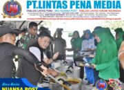 Kodim 1710/Mimika Gelar Masak Besar Bobon Santoso dan Olahraga Bersama Dharma Pertiwi Cabang Mimika