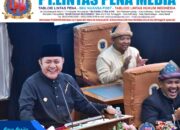 HUT  Kabupaten OKI Gubernur Sumsel Disambut Musik Tradisional Tanjidu