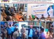 Wali Kota Bandung Farhan dan Lurah Cimincrang Rakha Gelar Siskamling Siaga Bencana Berjalan Interaksi Produktif