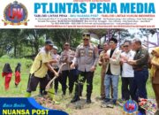 Kapolres Ciamis Hadiri dan Dukung Gerakan Penanaman 10.000 Pohon Produktif Pemuda Muhammadiyah