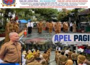 Dinas Sosial Kab.Ciamis Menggelar Apel Pagi Senin  