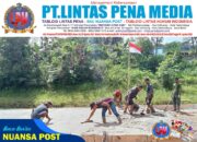 Satgas TMMD ke-126 dan Warga Kampung Babak Lanjutkan Pengecoran Jalan di Tambrauw