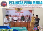 Polsek Rancah Hadiri Pengambilan Sumpah Jabatan Perangkat Desa Tambaksari, Wujud Dukungan Polri terhadap Pemerintahan Desa yang Transparan dan Kondusif