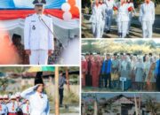 Pj Kepala Desa Kuala Alam Laksanakan Upacara Pengibaran Bendera Merah Putih pada Peringatan HUT RI Ke 80 Tahun 2025