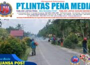 Warga Desa Simpang Ayam Gotong royong Sempena Hari Kemerdekaan RI ke 80