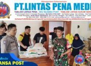 Polsek Rancah Polres Ciamis Awasi Distribusi Bantuan Pangan ke Warga Cisontrol