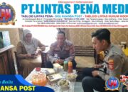 Jaga Sinergi, Kapolsek Cikijing Sambangi Kepala Desa Cidulang